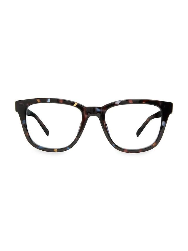 Womens Jazelle 51MM Blue Block Eyeglasses Product Image