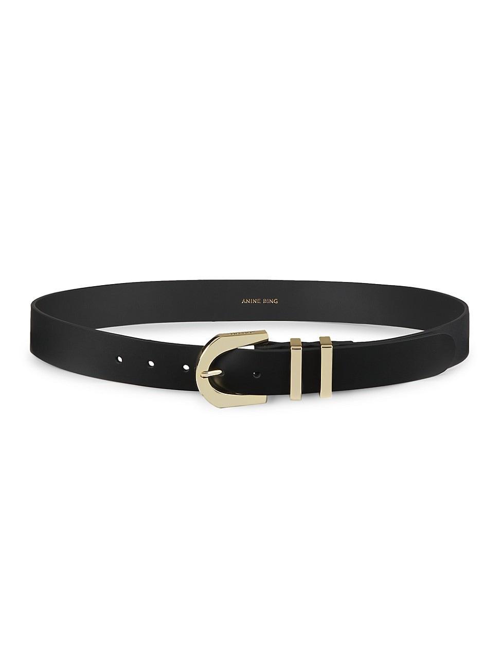 Womens Soraya Leather Belt Product Image