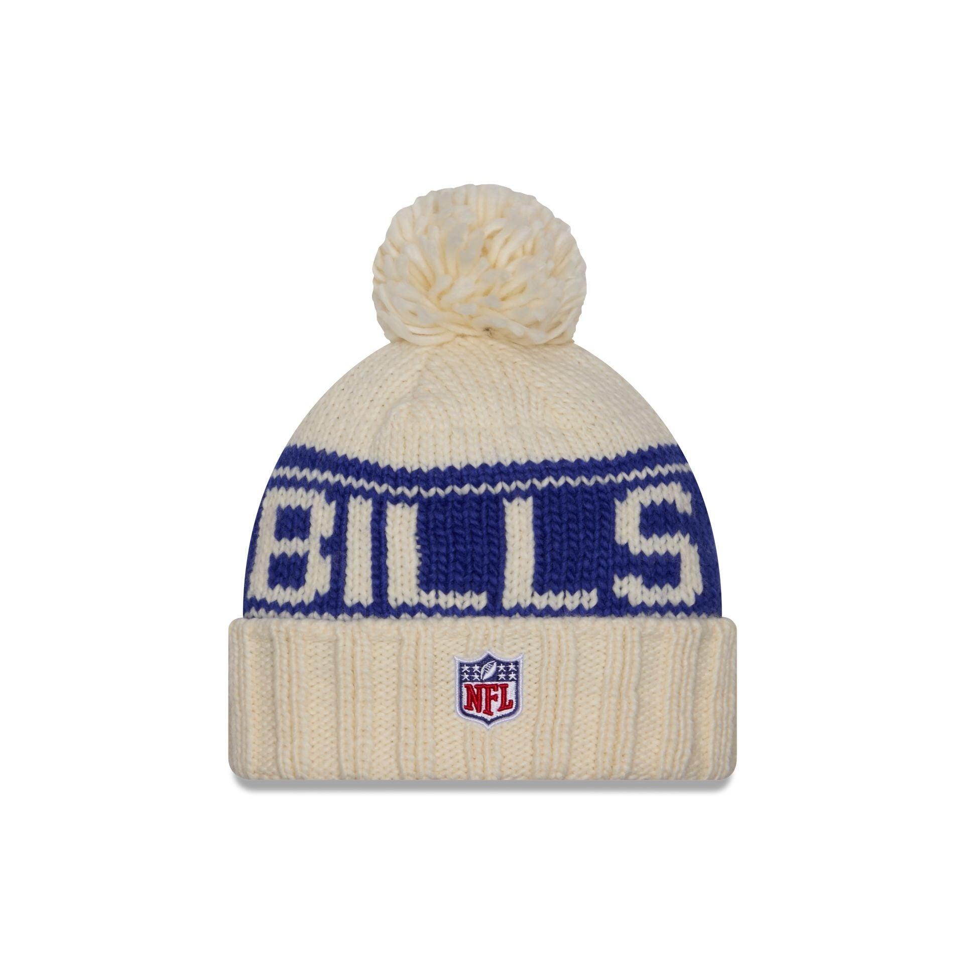 Buffalo Bills 2024 Cold Weather Chrome Pom Knit Hat Female Product Image