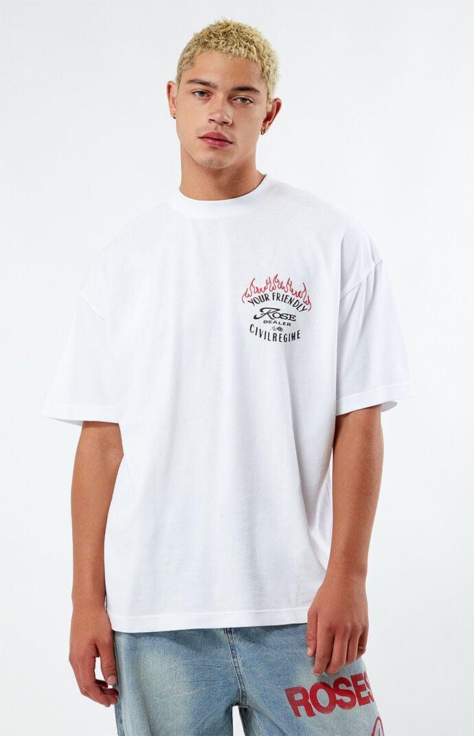 Civil Men's Rose Dealer American Classic Oversized T-Shirt Product Image