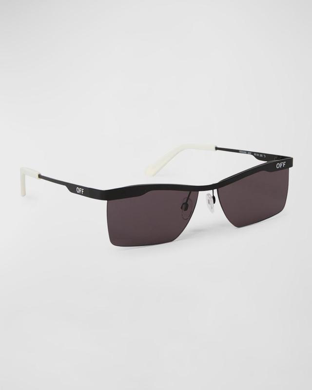 Mens Rimini Metal Rectangle Sunglasses Product Image