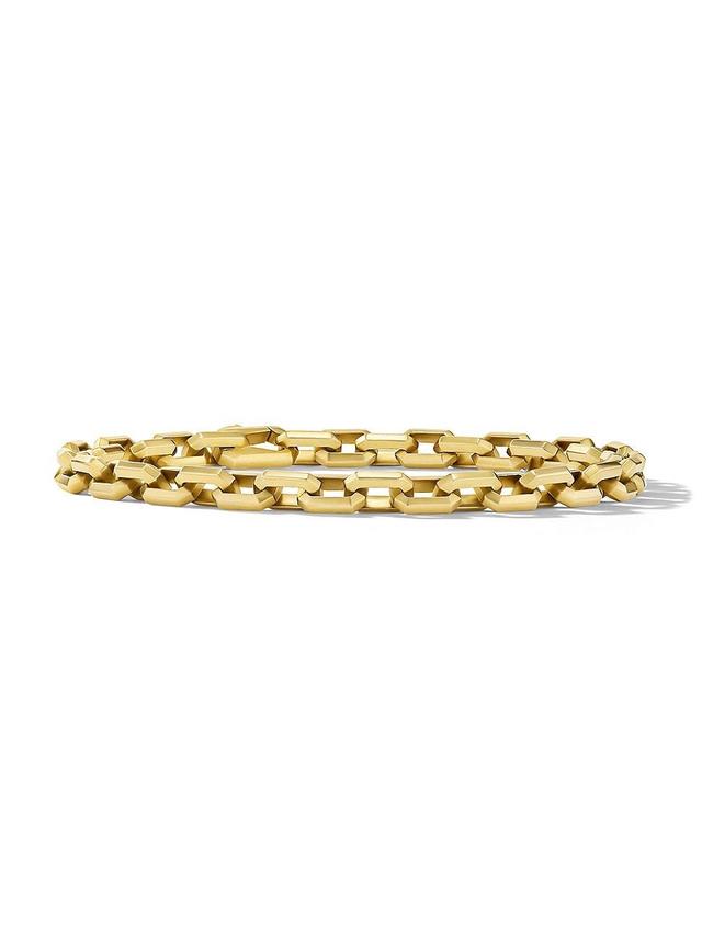 Mens Streamline Heirloom Link Bracelet In 18K Yellow Gold Product Image