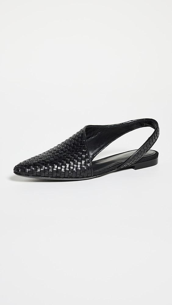 CO Asymmetrical Slingback Flats | Shopbop Product Image