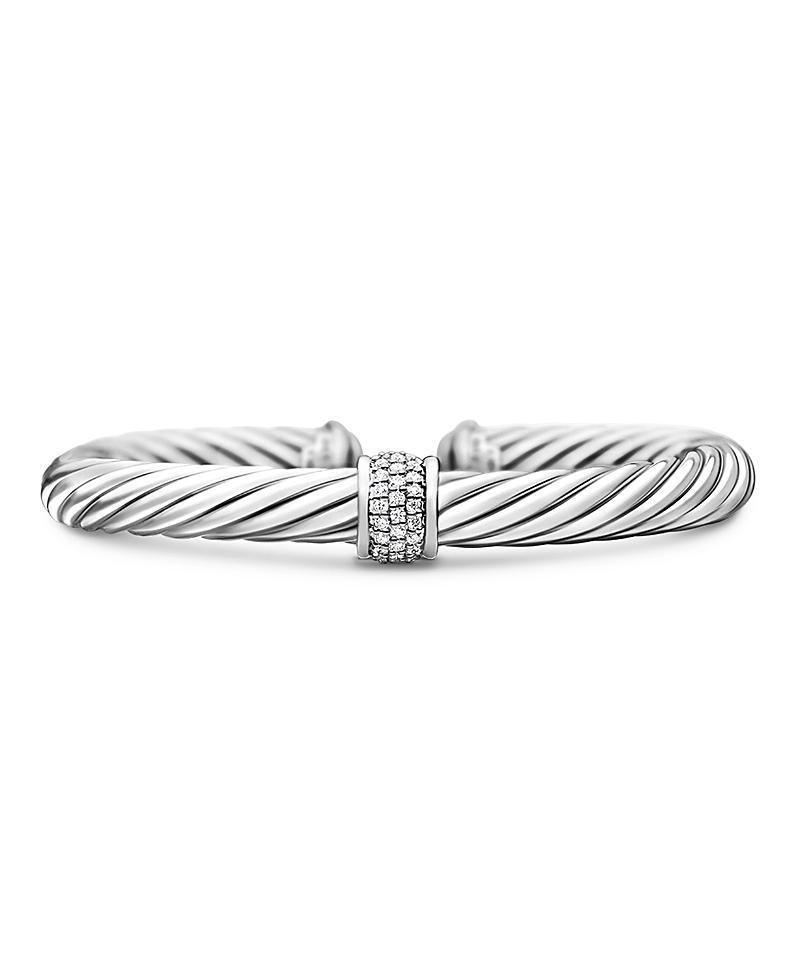 Womens Cable Classics Bracelet in Sterling Silver Product Image