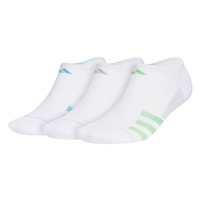 Mens adidas 3-pack Superlite Stripe 3 No-Show Socks Product Image