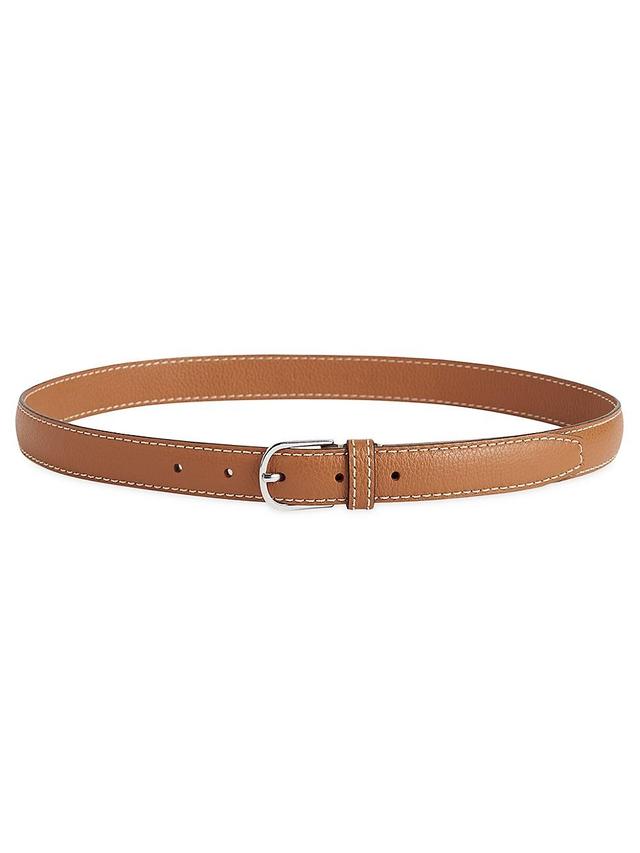 Slim Trouser Leather Belt Product Image