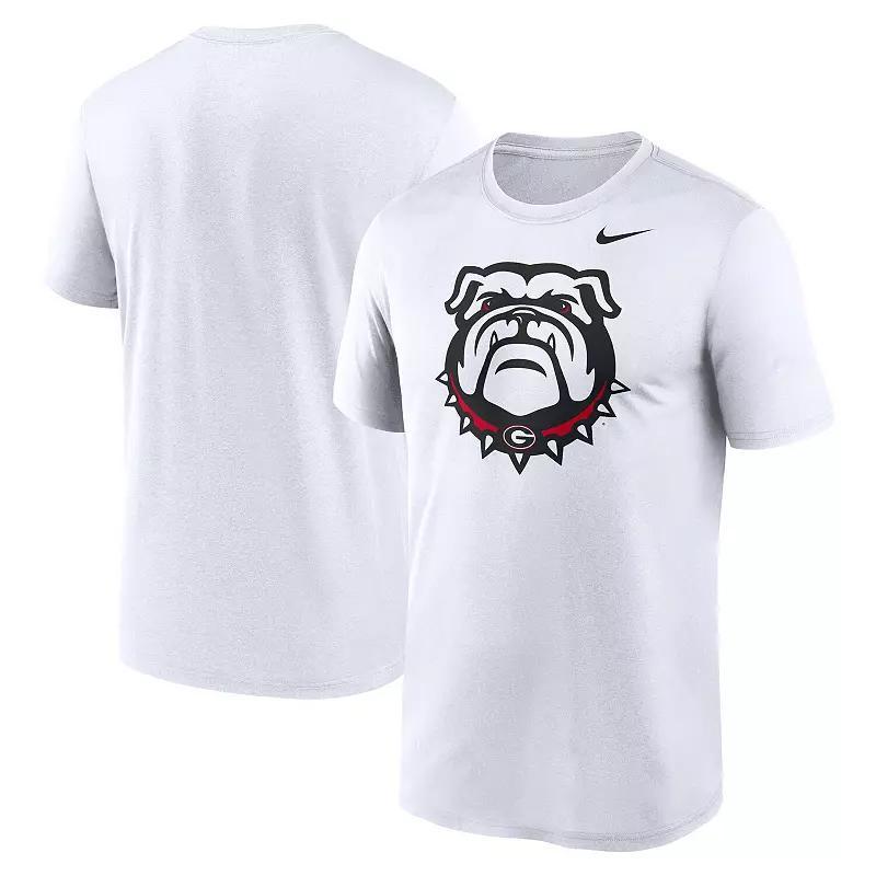 Nike Mens White Georgia Bulldogs Primetime Legend Alternate Logo T-Shirt Product Image