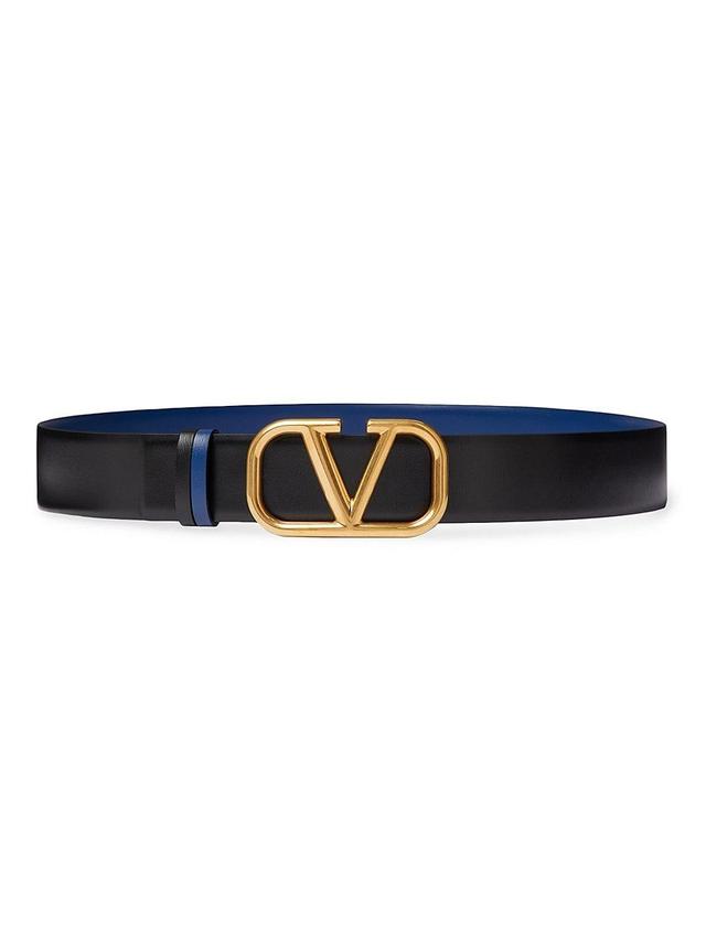 Mens Vlogo Signature Reversible Calfskin Belt 40 MM Product Image