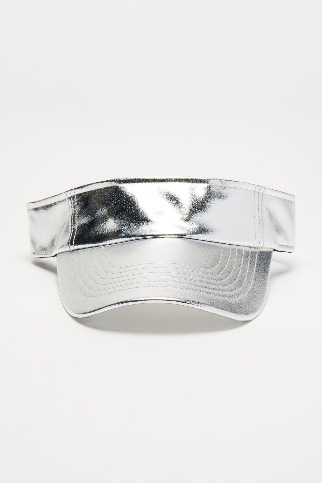 Tanning Season Visor - Silver Product Image