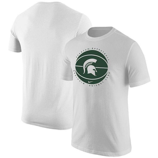 Mens Nike Michigan State Spartans Basketball Logo T-Shirt Product Image