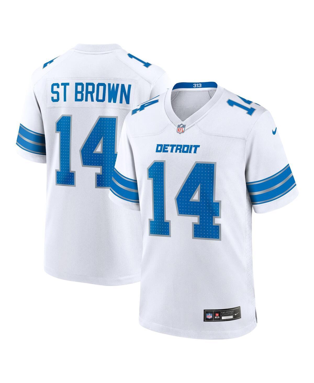 Mens Nike Amon-Ra St. Brown Detroit Lions Game Jersey Product Image