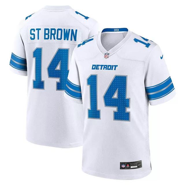 Mens Nike Amon-Ra St. Brown Detroit Lions Game Jersey Product Image