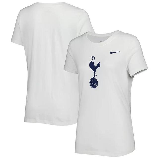 Womens Nike White Tottenham Hotspur Club Crest T-Shirt Product Image