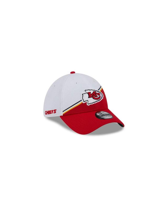 Mens New Era White Kansas City Chiefs 2023 Sideline 39THIRTY Flex Hat - White Product Image