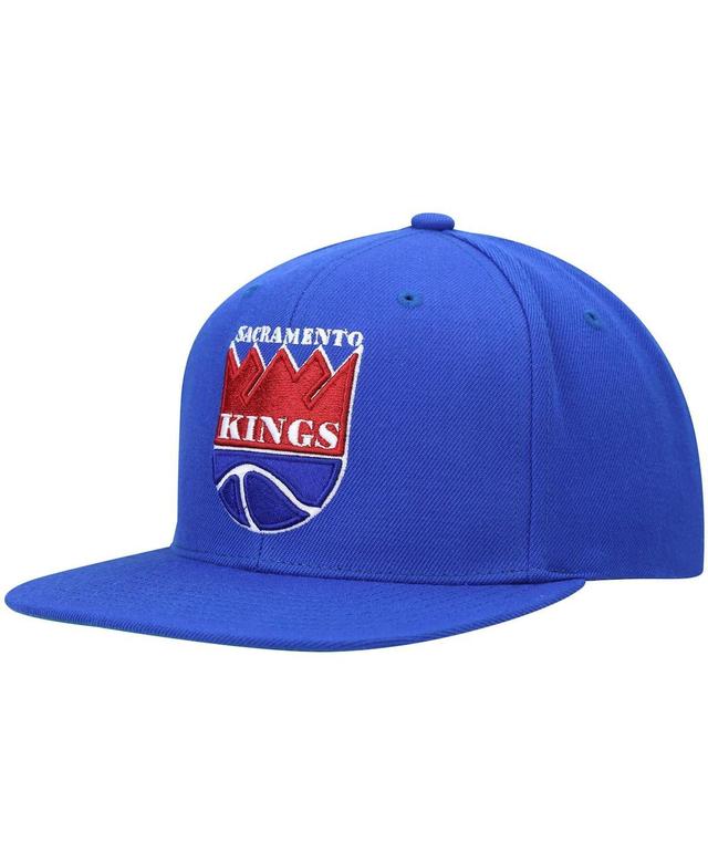 Mens Mitchell & Ness Sacramento Kings Hardwood Classics Team Ground 2.0 Snapback Hat Product Image