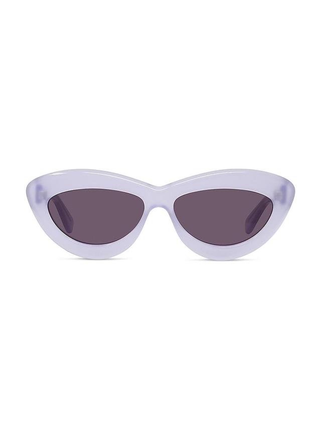 Loewe Curvy Logo 54mm Cat Eye Sunglasses Product Image