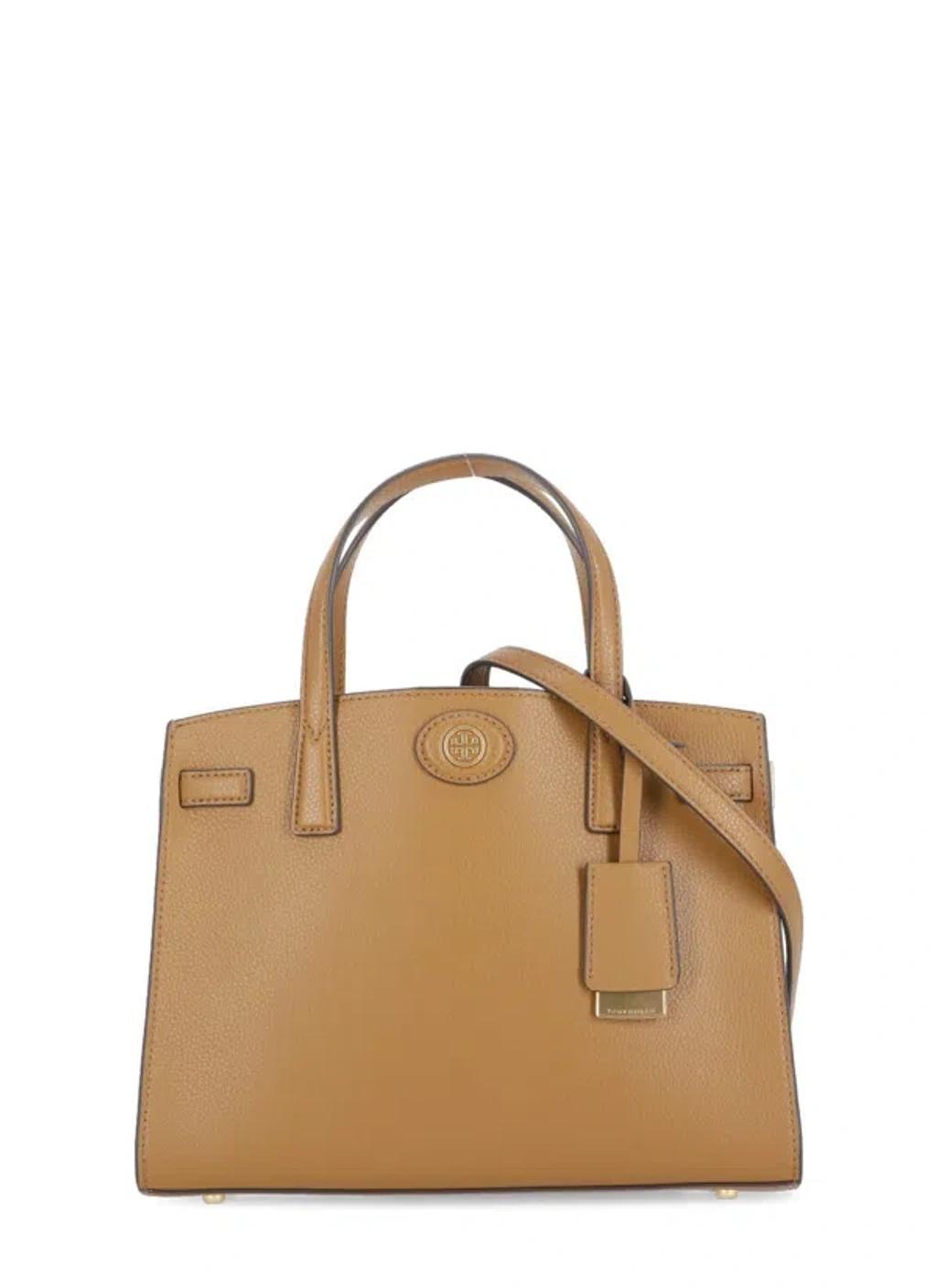 TORY BURCH Robinson Bag In Brown Product Image