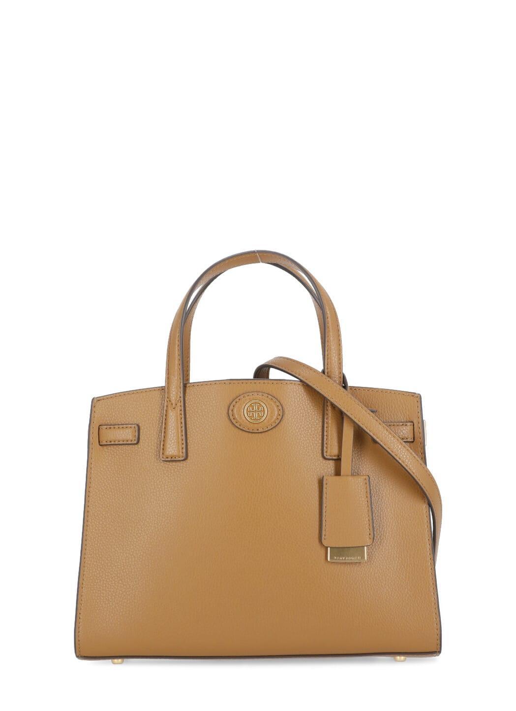 TORY BURCH Robinson Bag In Brown Product Image