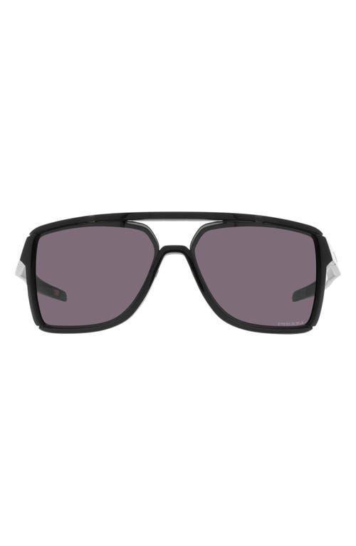 Oakley Castel 63mm Prizm Oversize Rectangular Sunglasses Product Image