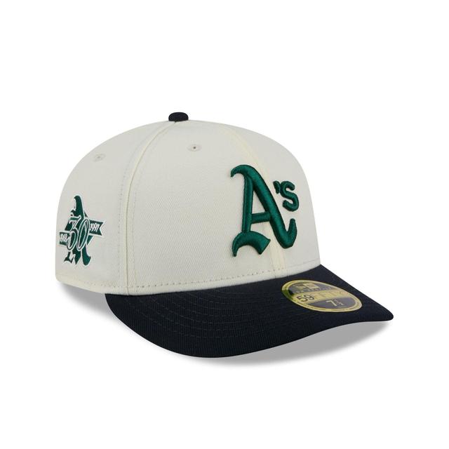 Oakland Athletics Mahogany Dust Low Profile 59FIFTY Fitted Hat Male Product Image