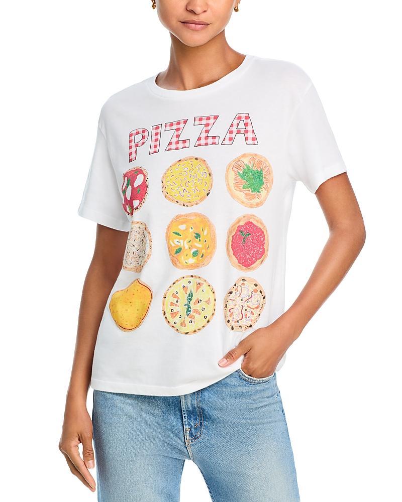 Unfortunate Portrait Womens Pizza Tee - Exclusive product image