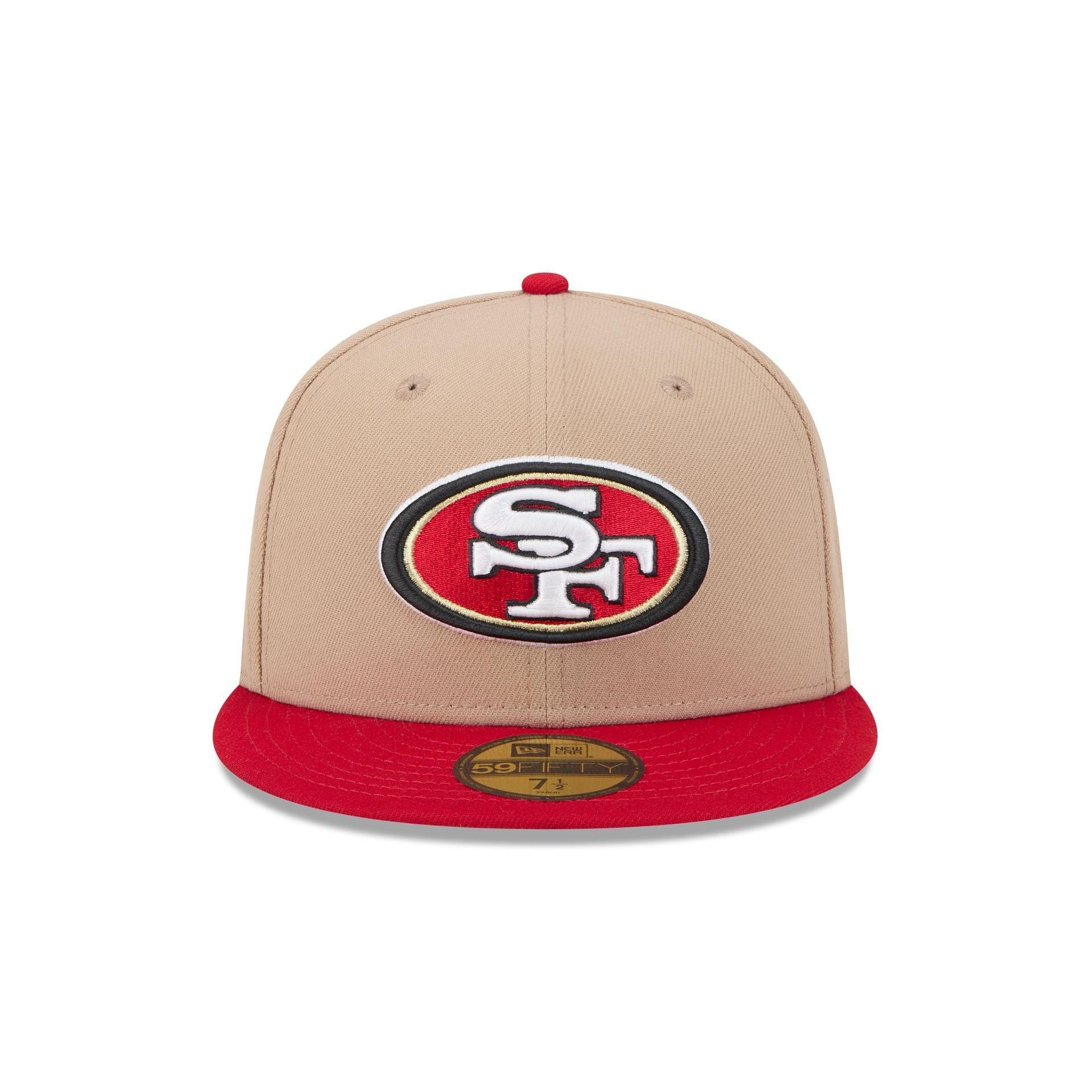 San Francisco 49ers Camel 59FIFTY Fitted Hat Male Product Image