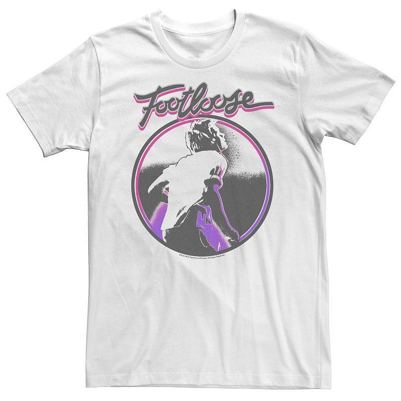 Big & Tall Footloose Ren McCormack Circle Portrait Title Graphic Tee, Mens Product Image