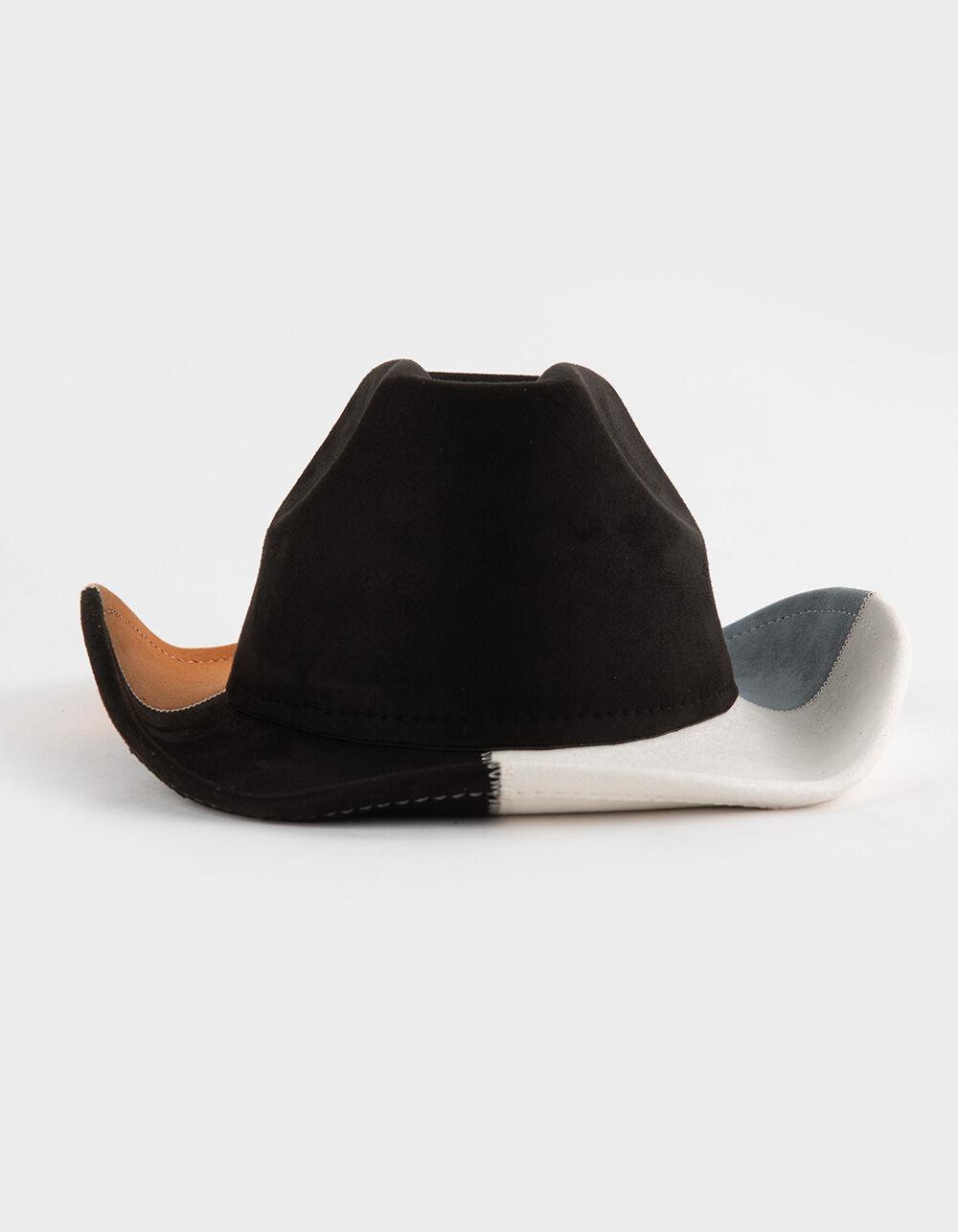 Patchwork Womens Cowboy Hat Product Image