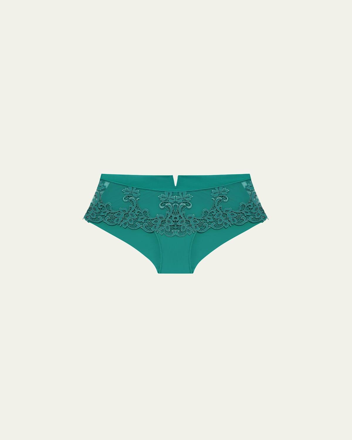 Simone Perele Saga Lace Mesh Boyshorts Product Image