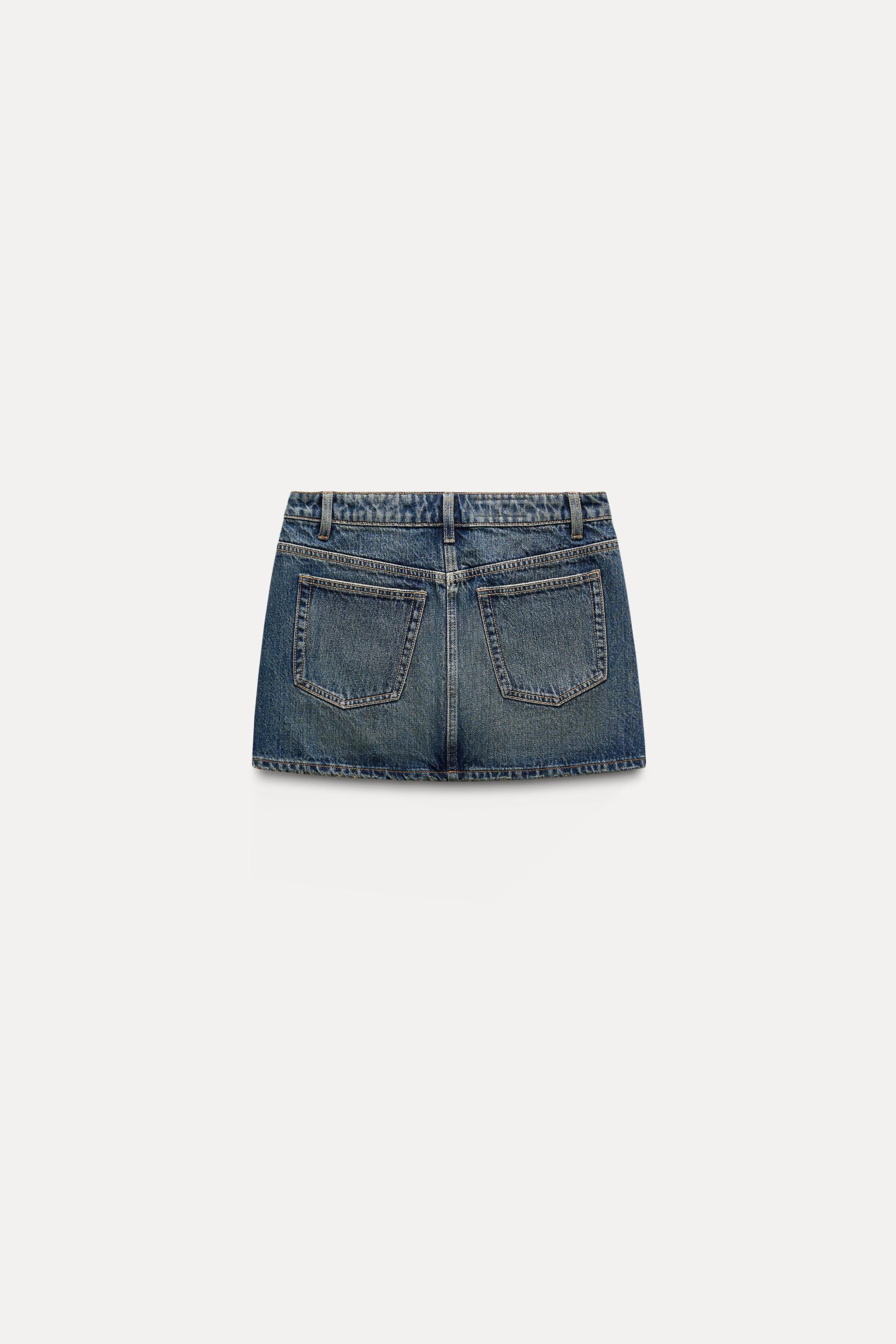 TRF DENIM MINI SKIRT Product Image