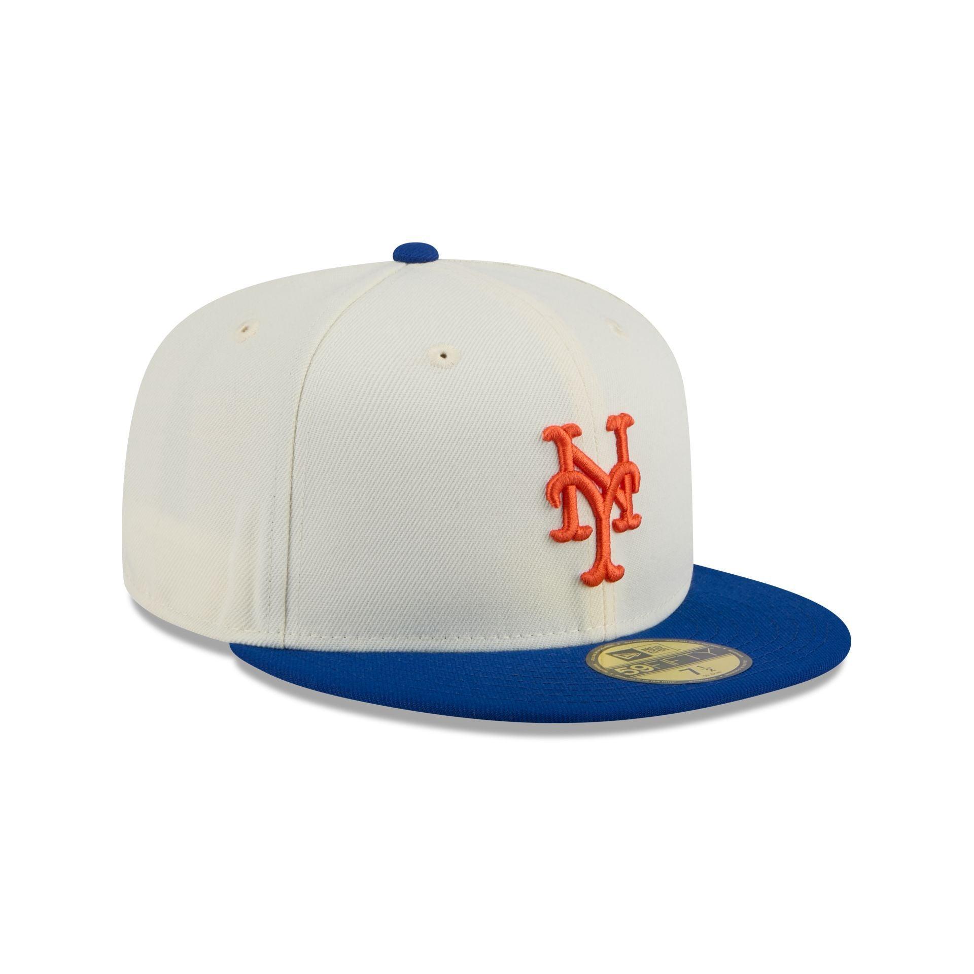 New York Mets Chrome 59FIFTY Fitted Hat Male Product Image