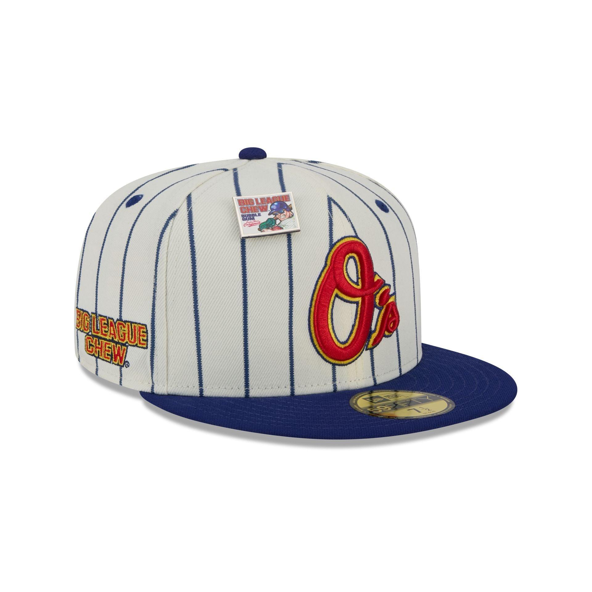 Big League Chew X Baltimore Orioles Pinstripe 59FIFTY Fitted Hat Male Product Image