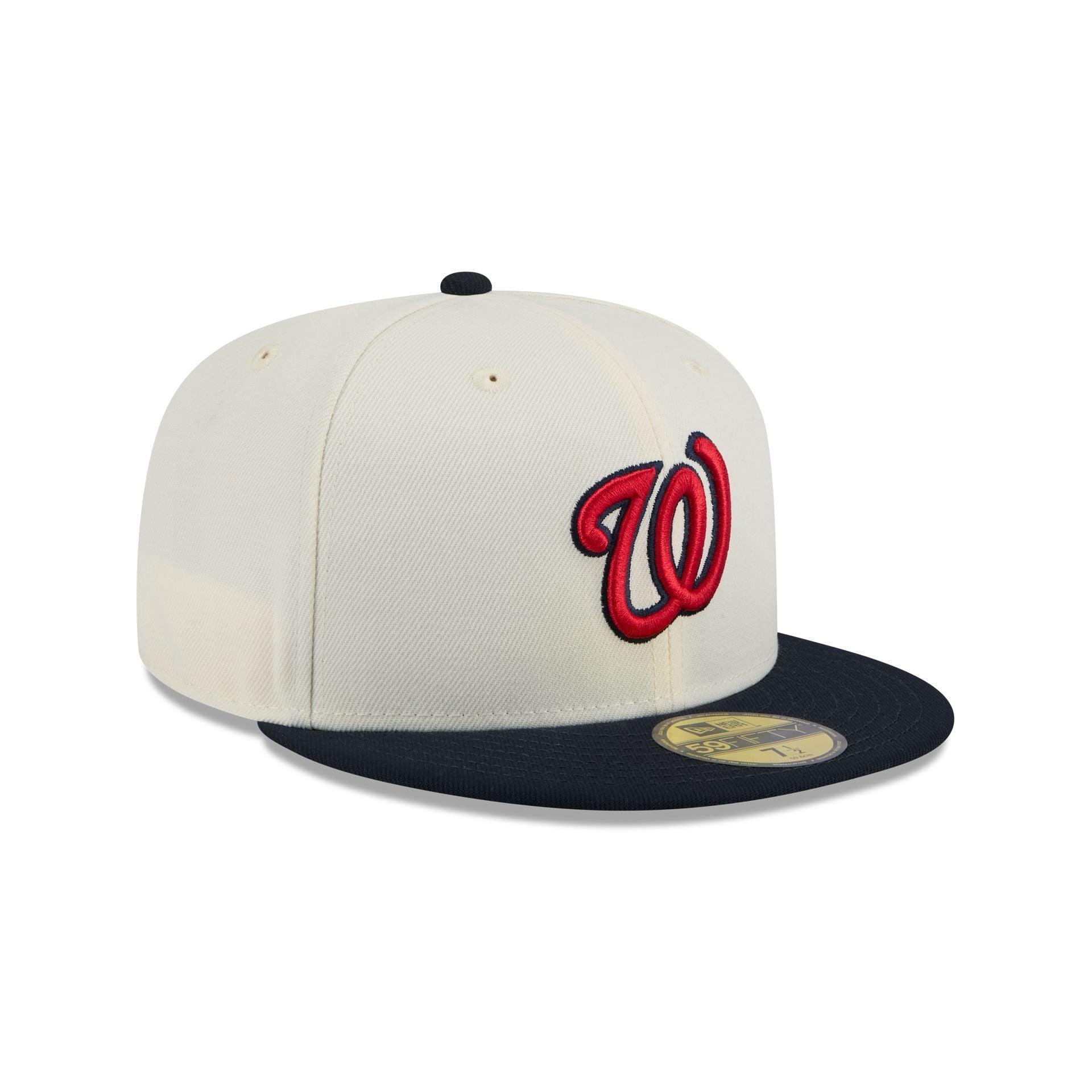 Washington Nationals Chrome 59FIFTY Fitted Hat Male Product Image