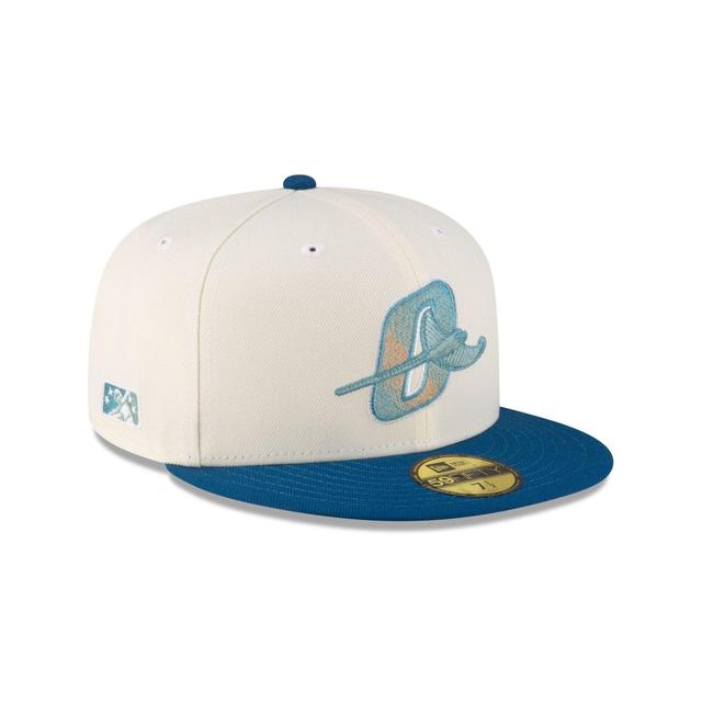 Orlando Rays Chrome Blue 59FIFTY Fitted Hat Male Product Image