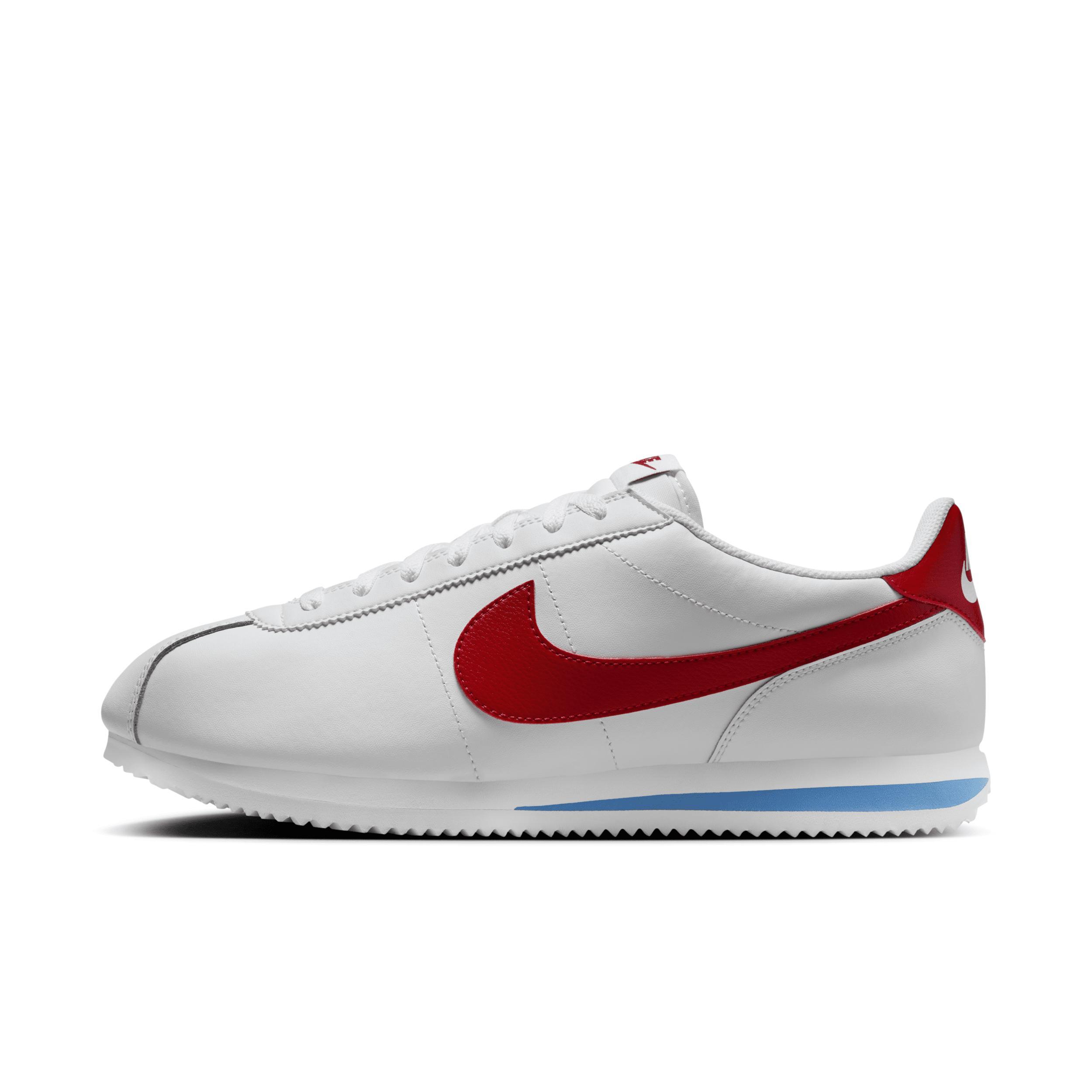 NIKE Cortez Low-top Sneakers In White Product Image