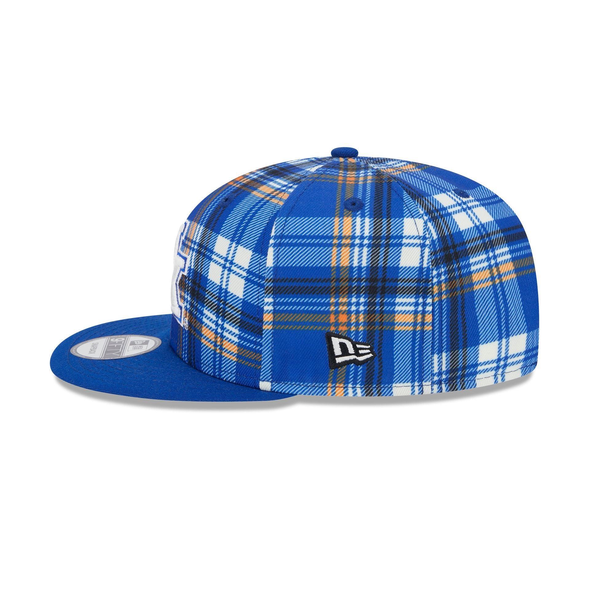 Kentucky Wildcats Plaid 9FIFTY Snapback Hat Male Product Image