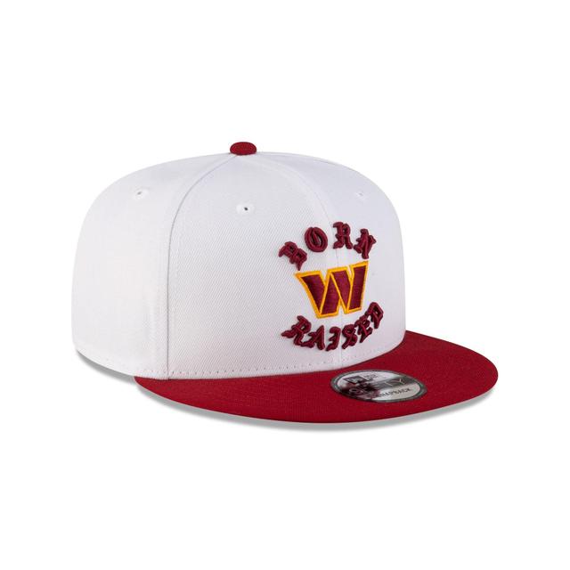 Born x Raised Washington Commanders White 9FIFTY Snapback Male Product Image