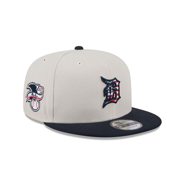 Detroit Tigers Independence Day 2024 9FIFTY Snapback Hat Male Product Image