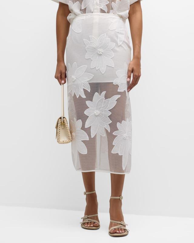 Purely Enlightened Midi Skirt Product Image