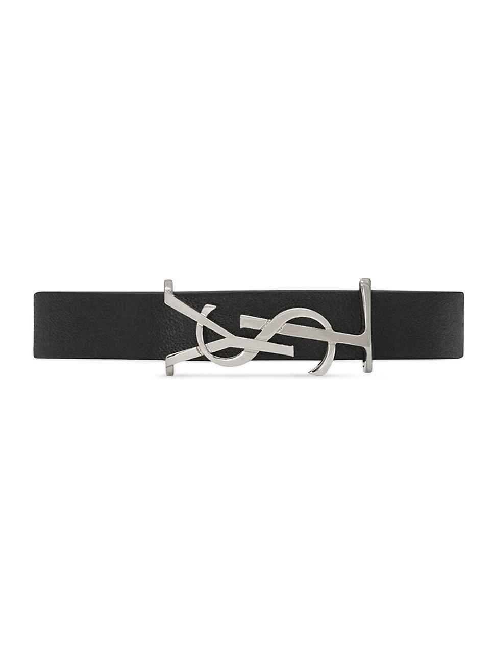 Womens Cassandre Bracelet in Leather Product Image