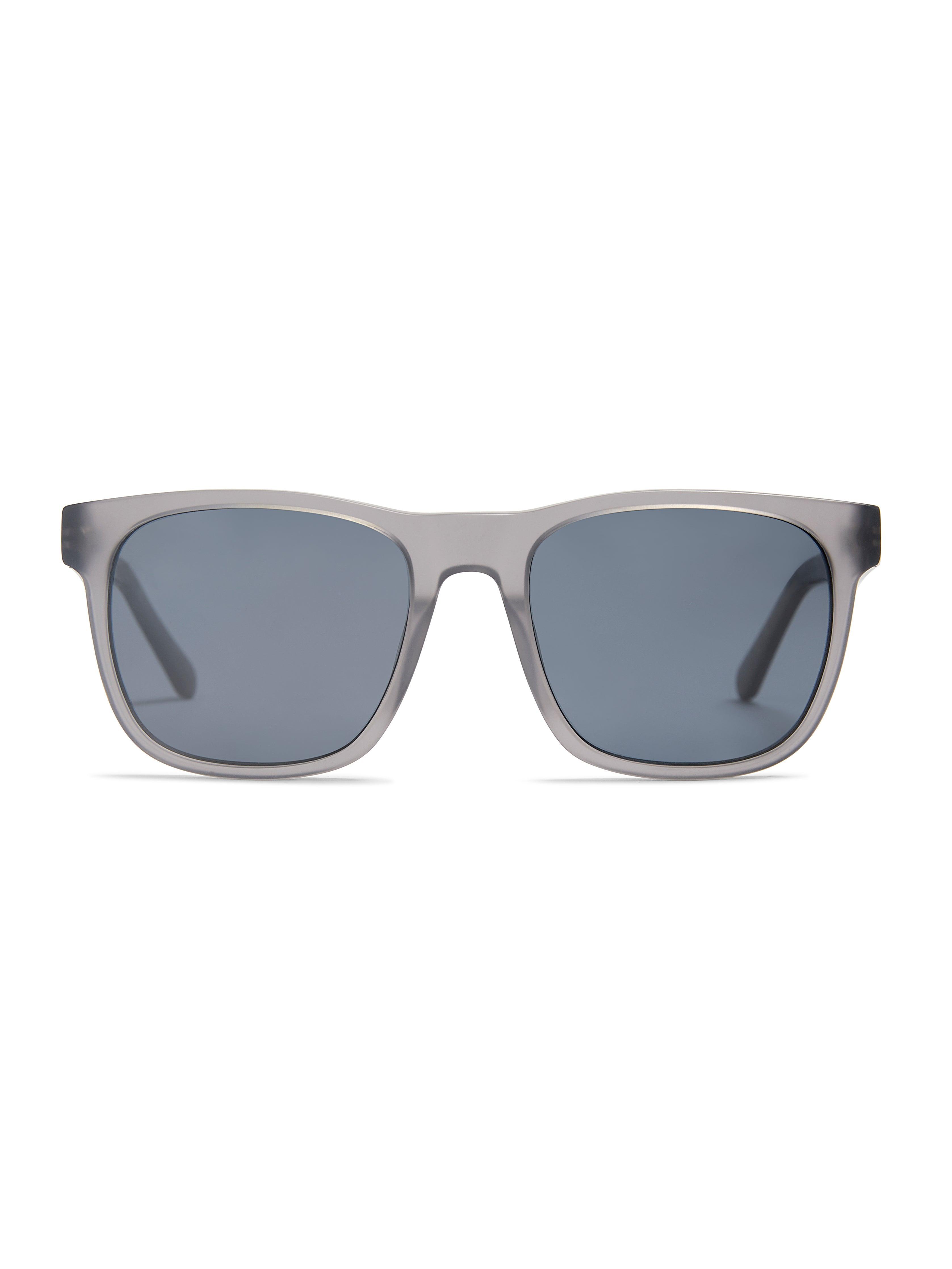 Duke Sunglasses - Matte Grey Crystal Solid Grey Product Image