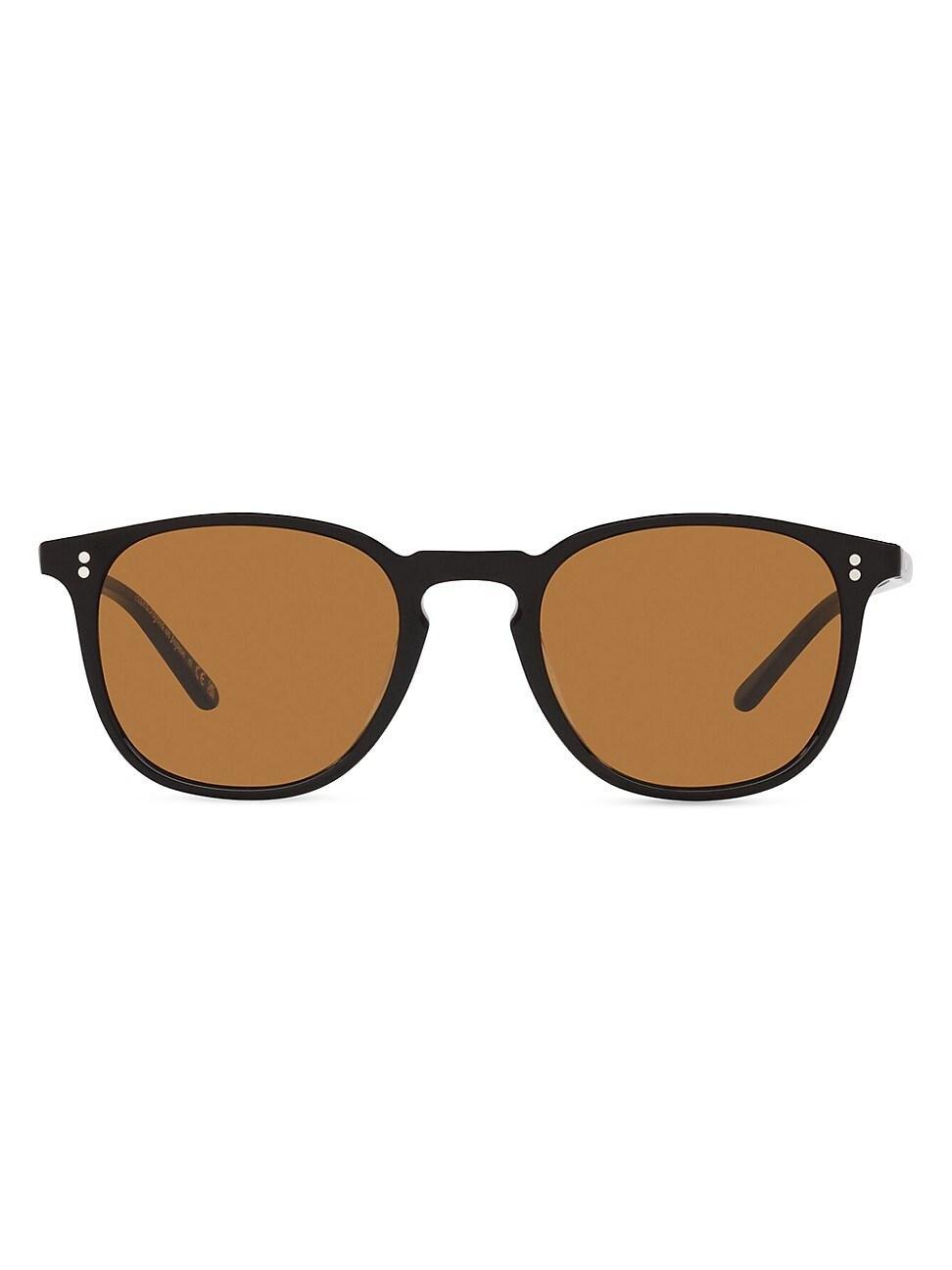 Mens Finley 1993 Sun Keyhole-Bridge Round Sunglasses Product Image