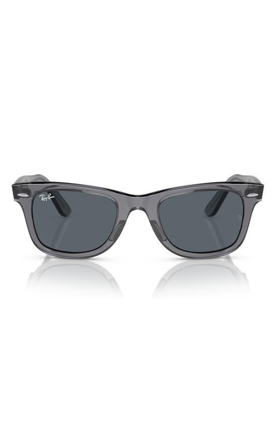 RAY BAN Classic 50mm Wayfarer Sunglasses In Gray/gray Solid Product Image