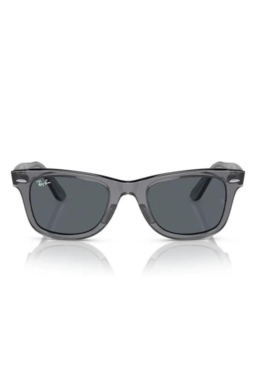 RAY BAN Classic 50mm Wayfarer Sunglasses In Gray/gray Solid Product Image