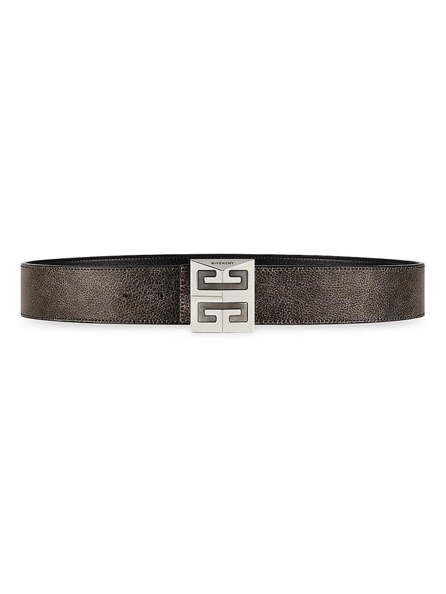 Mens 4G Reversible Belt in Leather Product Image