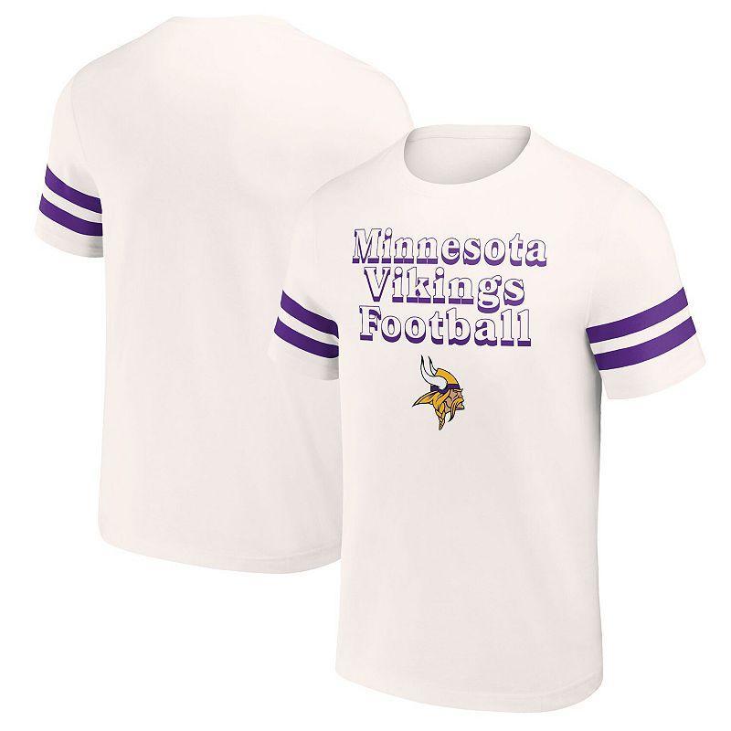 Mens NFL x Darius Rucker Collection by Fanatics Cream Minnesota Vikings Vintage T-Shirt Beige Over Product Image