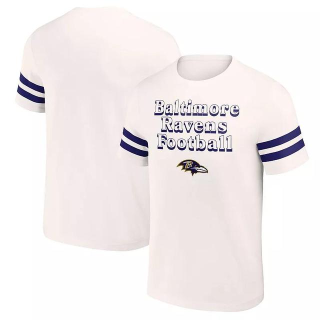 Mens NFL x Darius Rucker Collection by Fanatics Cream Baltimore Ravens Vintage T-Shirt Product Image