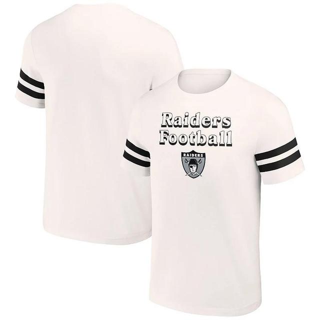 Mens NFL x Darius Rucker Collection by Fanatics Cream Las Vegas Raiders Vintage T-Shirt Product Image