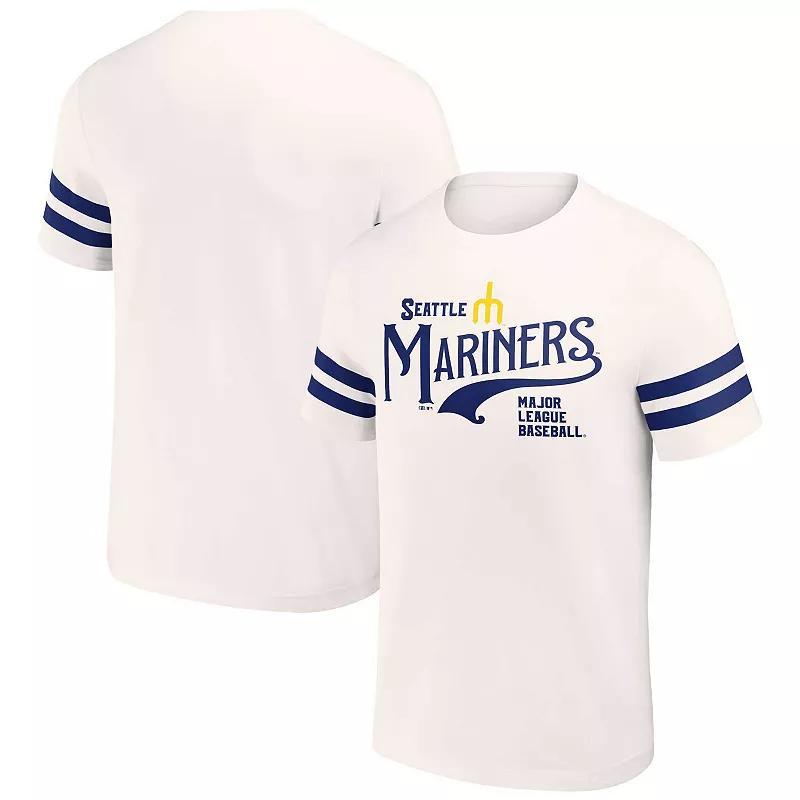 Mens Darius Rucker Collection by Fanatics Cream Seattle Mariners Yarn Dye Vintage T-Shirt Product Image