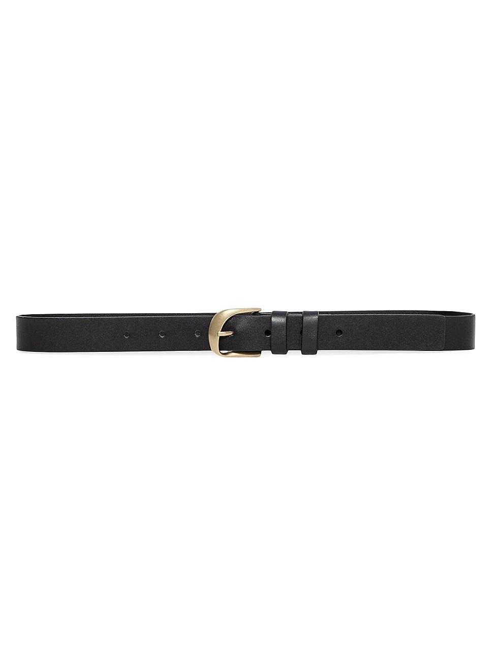 Womens Goldtone Buckle Belt Product Image